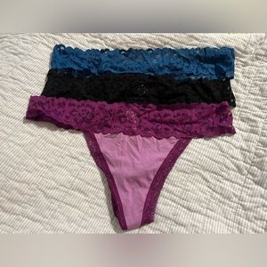 BNWT Adore Me size XL Thongs
